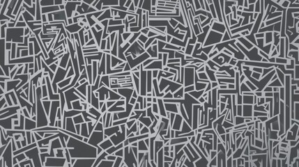 Abstract background with hieroglyphs. The chaotic arrangement of lines. Plain monochromatic pattern 