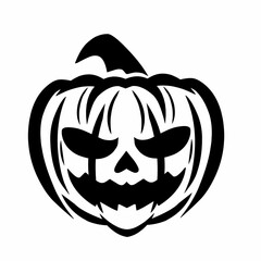 illustration vector graphic of design art pumpkin Halloween