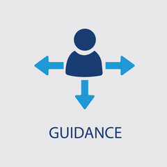 Guidance Silhouette Icon. Businessman Choose Decision Glyph Pictogram. Choice Strategy Solid Sign. Man's Work Path Options. Person Confused Symbol. Isolated Vector Illustration.