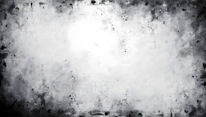 An abstract grunge background featuring a black-and-white distressed texture. The uneven surfaces and rough patterns create a raw, edgy aesthetic, perfect for artistic designs.