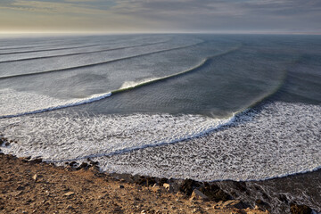 Chicama is famous for being home to one of the longest left-hand waves in the world. It is a renowned surf spot located in northern Peru, near the town of Puerto Malabrigo, in the La Libertad region