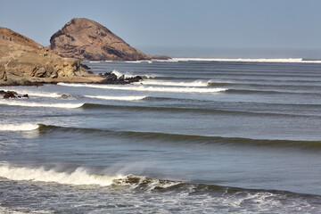 Chicama is famous for being home to one of the longest left-hand waves in the world. It is a renowned surf spot located in northern Peru, near the town of Puerto Malabrigo, in the La Libertad region