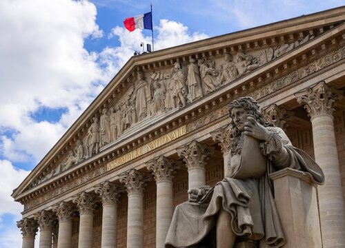 Palais Bourbon Assembl&eacute;e Nationale de France