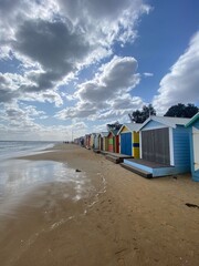 Beach huts Brighton 