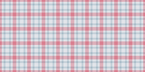 Furniture texture pattern background, birthday card plaid seamless vector. Valentines day textile check fabric tartan in sterling silver and pastel colors.
