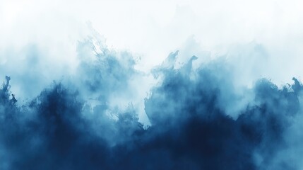 Obraz premium Blue Gradient Backdrop Colorful Vibrant Bright Textured Background Modern Wallpaper with Copy Space Minimalist Abstract Art