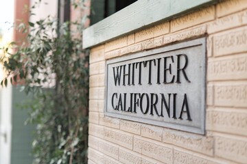 Obraz premium Whittier California, Whittier, California, Whittier CA