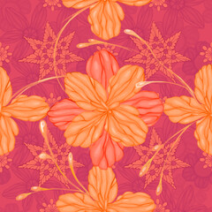 seamless floral pattern