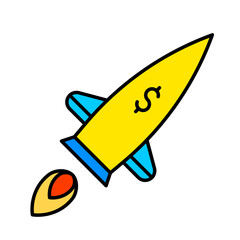 Investment Icon, Bussines strategy, Money