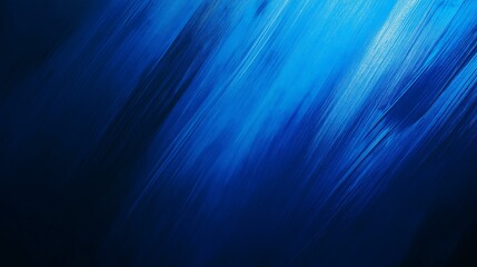 Abstract blue brush strokes on canvas: creative artistic expression and colorful background.