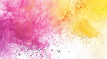 Obraz premium Vibrant Abstract Background with Pink and Yellow Hues