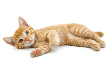 Orange Tabby Cat in Sunshine