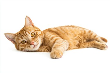 Orange Tabby Cat in Sunshine