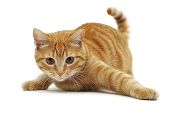 Orange Tabby Cat in Sunshine