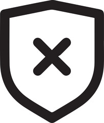 Fototapeta premium Warning signal icon symbol vector image 