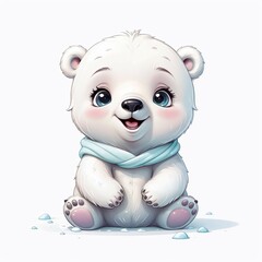 Naklejka premium Polarbär 