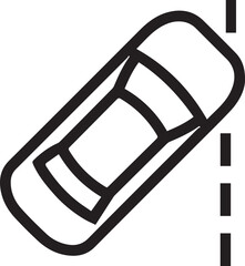 Warning signal icon symbol vector image
