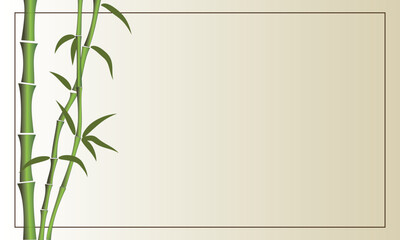 background bamboo natural color vector design