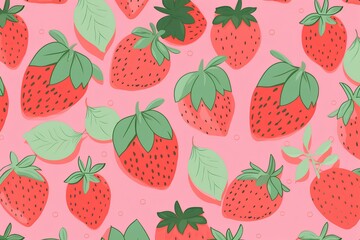 strawberry pattern