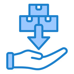 Fototapeta premium Receiving Icon