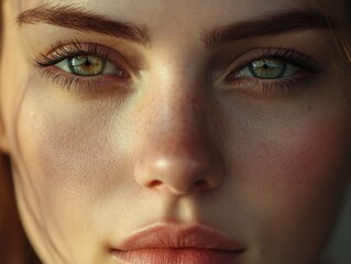 Fototapeta premium Beauty Portrait with Soft Focus