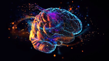 Holographic Brain with Digital Interface Rotation