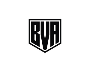 BVA Logo design vector template. BVA