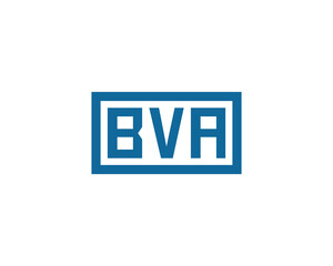 BVA Logo design vector template. BVA