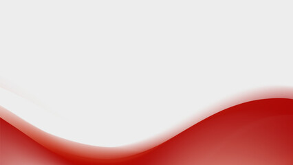Bold and modern abstract background with a flowing red wave.