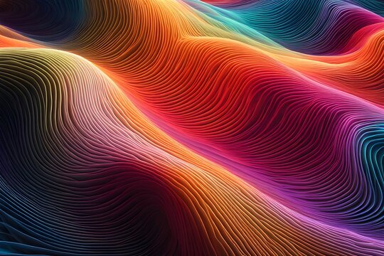 Fototapeta fractal burst background