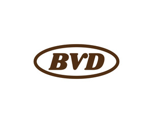 BVD logo design vector template. BVD