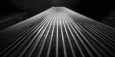 Edifício Art Déco com padrões geométricos