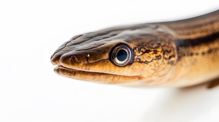 Fototapeta premium Eel fish isolated on white background. 