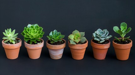 Fototapeta premium plants pots