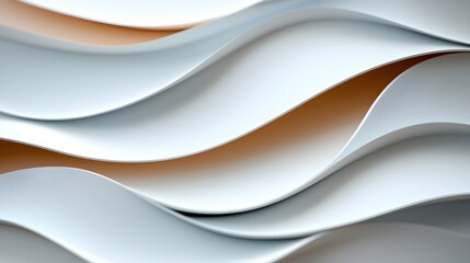 Fototapeta premium Captivating Abstract Paper Cut Lines with Dynamic Angles and Curves Creating a Visually Striking and Minimalist Design Elegant Geometric Patterns and Textures in a Contemporary Digital