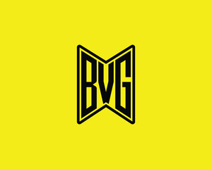 BVG Logo design vector template. BVG