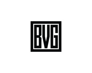BVG Logo design vector template. BVG