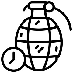 grenade icon. Explosive Grenade Icon