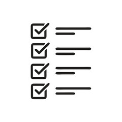 Check box selected, Vote icon, Poll icon