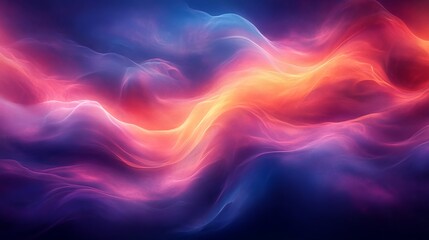 Fototapeta premium Abstract colorful fluid wave in motion