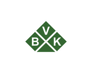 BVK logo design vector template. BVK