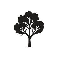 Vector Tree Icon, Fruit tree icon