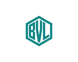 BVL logo design vector template. BVL