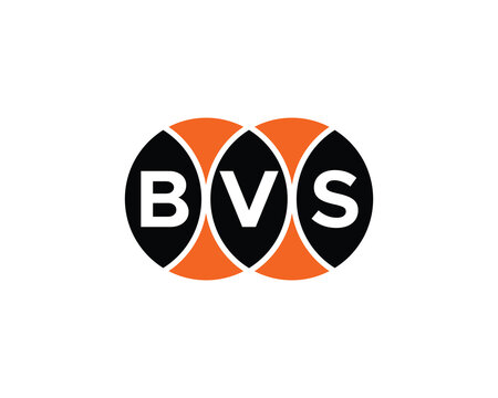 BVS logo design vector template. BVS