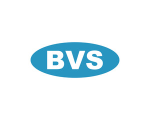 BVS logo design vector template. BVS