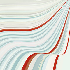Abstract background of colored stripes going into perspective.