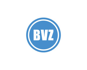 BVZ logo design vector template. BVZ