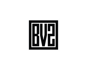 BVZ logo design vector template. BVZ