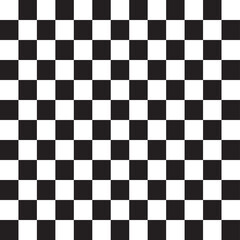 black chess board