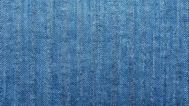 Close-up of chambray jean textile cloth background